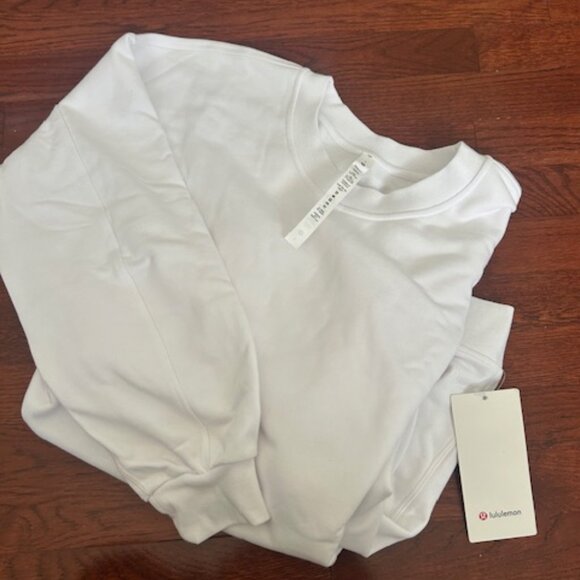Lululemon Perfectly Oversized Crew Sweatshirt Size 8 - Picture 5 of 5